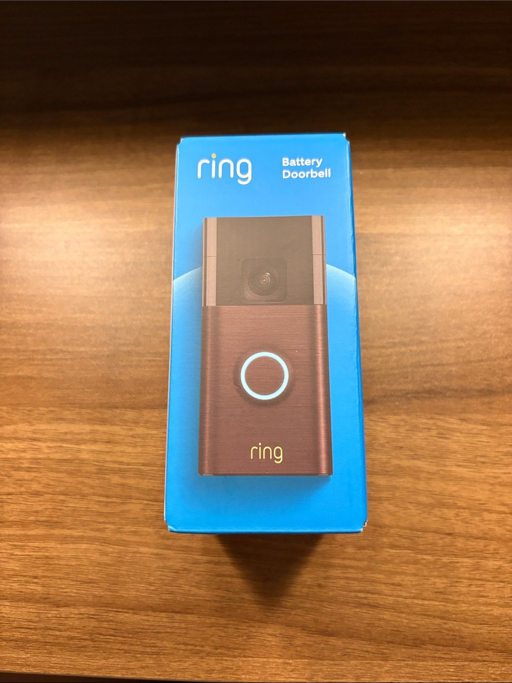 Ring Battery Doorbell in Bronze